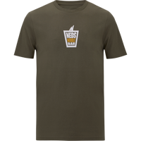 Khaki Unisex T-Shirt with Chopstick Neddy on back